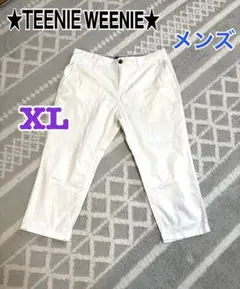 ★TEENIE WEENIE★パンツ ズボン メンズ XL 白