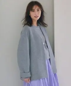 未使用 23区 32 MANTECOリバー ショート コート