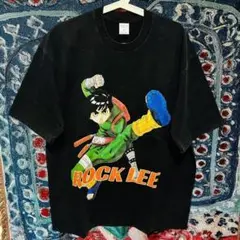 NARUTO ROCK LEE Tシャツ 半袖 ビンテージ加工 新品