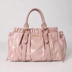 miumiu ミュウミュウ ハンドバッグ ピンク