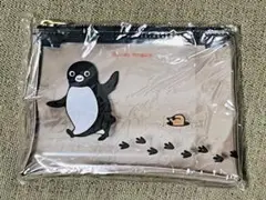 【9/2まで】Suicaのペンギン　クリアポーチ　ベージュ