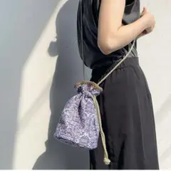 【極美品】ショルダーバッグ dignity closet 巾着バッグ 2WAY