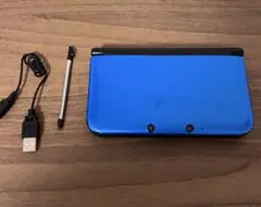 ニンテンドー3DS LL 本体 青　不備あり