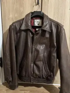 BANANA REPUBLIC　レザージャケット　ブラウン　革ジャン　アウター