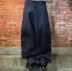 usa古着 Dickies ワークパンツ カーゴ ワイド ルーズ Y2K
