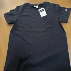 Champion 胸ポッケ Tシャツブラック L