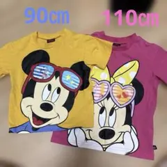 姉弟　お揃い　Tシャツ　ディズニー　baby doll