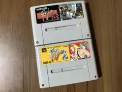 ファイナルファイト　ファイナルファイト2 スーパーファミコン　メンテナンス済み
