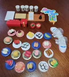 リカちゃん くるくる回転寿司 小物セット