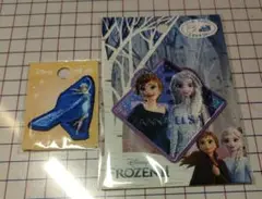 ディズニー ワッペン　アナ雪　セット