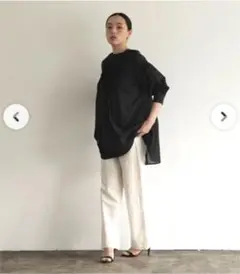 マージュール　marjour ギャザーパフスリーブブラウス