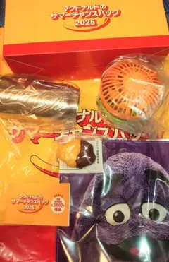 マクドナルド サマーチャンスバッグ 2025 フルセット 抜けなし