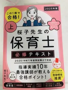 桜子先生の保育士必修テキスト 2025年版