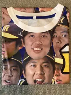 シークレット　選手顔柄Tシャツ　才木浩人