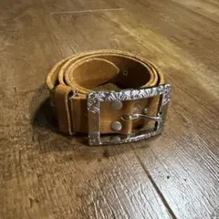 00s vintage brown leather studs Indian