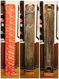 ◆和琴◆13弦 琴 全長183cm 琴柱／口前カバー／丸袋付き 中古美品 楽天市場】琴 筝 13絃 口前袋 (送料込み） : 邦楽器専門店 河合