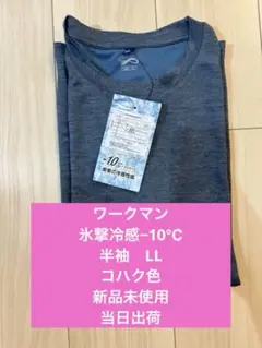 ワークマン　氷撃冷感−10℃半袖　LL 新品未使用　当日出荷
