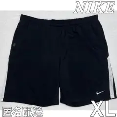 【匿名】 NIKE dryfit ハーフパンツ XL メンズ ブラック ライン