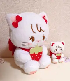 mikko いちごマスコット いちごBIGぬいぐるみ ムース セット