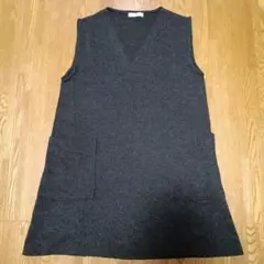 LADISION Vネックニットベスト