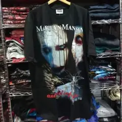 マリリンマンソン 両面プリント バンドＴシャツ XL