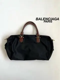 【美品】バレンシアガ ヴィンテージ ボストンバッグ ナイロン ブラック 楽天市場】バレンシアガ BALENCIAGA ボストンバッグ バッグ