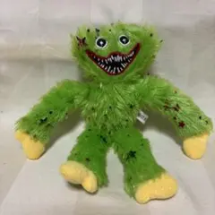 バギーワギー　ぬいぐるみ　キーホルダー　グリーン　キラキララメ入り