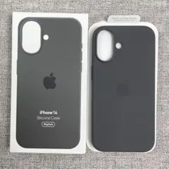 「新品未使用」iPhone 16 シリコンケース MagSafe グレー