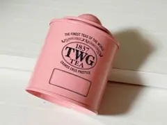 TWG Tea ピンク金属缶　紅茶缶　1837TWG ディーダブリュージー