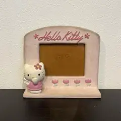 Hello Kitty 写真立て ピンク　平成レトロ