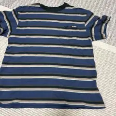 XLARGE ストライプ 半袖Tシャツ Sサイズ
