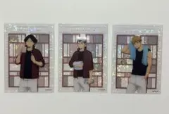 ハイキュー　角名倫太郎・北信介・宮侑　ホログラムクリアカードコレクション