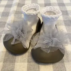 アティパス コサージュ パールグレー