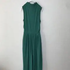 【PrettyGarden 】グリーン オールインワン ウエストゴム Sサイズ