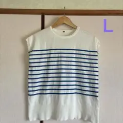 【未使用】terawear emu ラクっとお手軽ニット　Ｌ