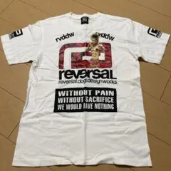 reversal グラフィックTシャツ Lサイズ ホワイト