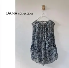 DAMA collectionダーマコレクション　エスニック柄トップス　ブラウス