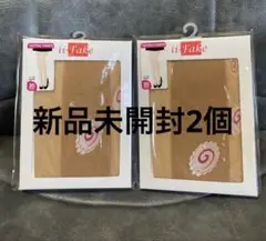 ⭐️新品 未開封 2個 6枚入 ナルト柄 タトゥータイツ M/L ベージュ