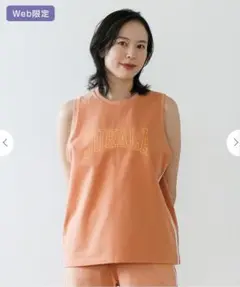 LAVAラインbigタンク　М　オレンジ