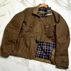 未使用　Barbour　スティーブ マックイーン　オイルド　ライダース　ワックス
