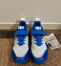 新品　アディダス　レゴ　スニーカー　adidas x LEGO　青×白　21.5