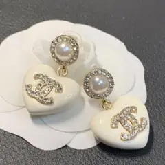 CH8 CHANEL シャネル ヴィンテージ ピアス