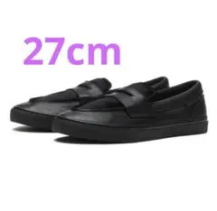 VANS LOAFER ローファー V196CF HL BLACK/BLACK