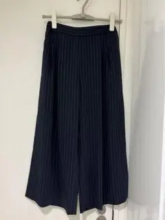 ロペ　ワイドパンツ　ネイビー
