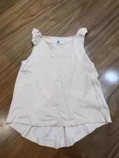 プチバトー ラメ入りタンクトップ 6ans/116cm