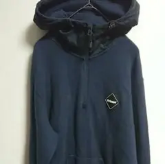 FCRB Real Bristol ハーフジップ スペルフード パーカー M
