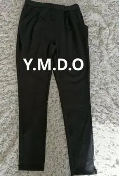 美品 Y.M.D.O ジョガーパンツ 黒
