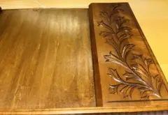 色紙額　軽井沢彫　工芸品