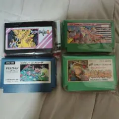 ファミコン ゲームソフト 4本セット