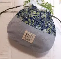 K43　ミニころろん巾着　ハンドメイド